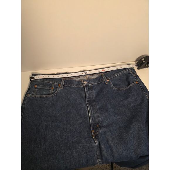 Levi's 550 Relaxed Fit men's 46x29 jeans dark wash Casual StreetWear Big&Tall - Picture 8 of 8